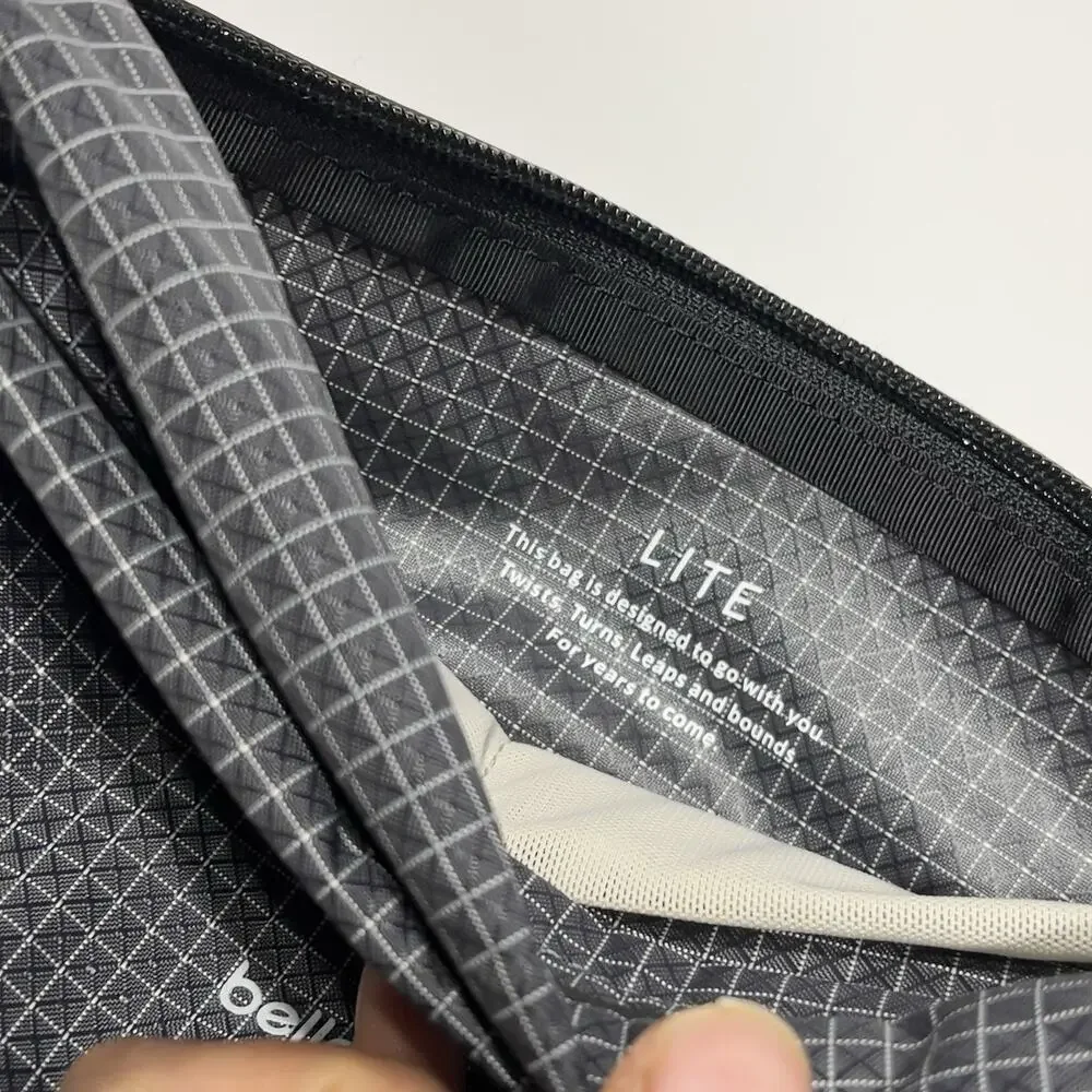 Bellroy Lite Sacoche Shadow Grid Shoulder Bag Crossbody Lightweight Travel Gray